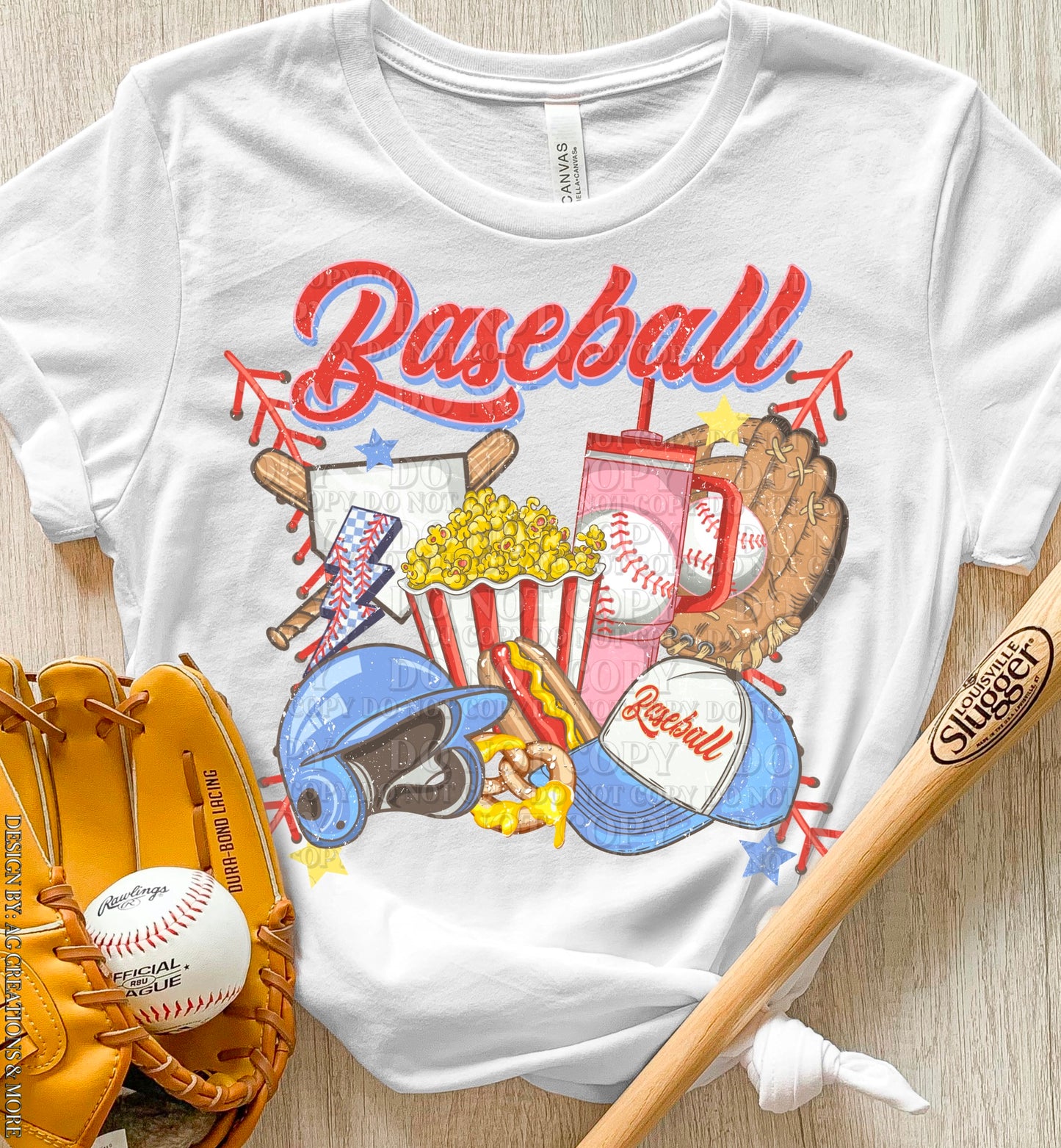 All The Good Things -Baseball Custom Tshirt