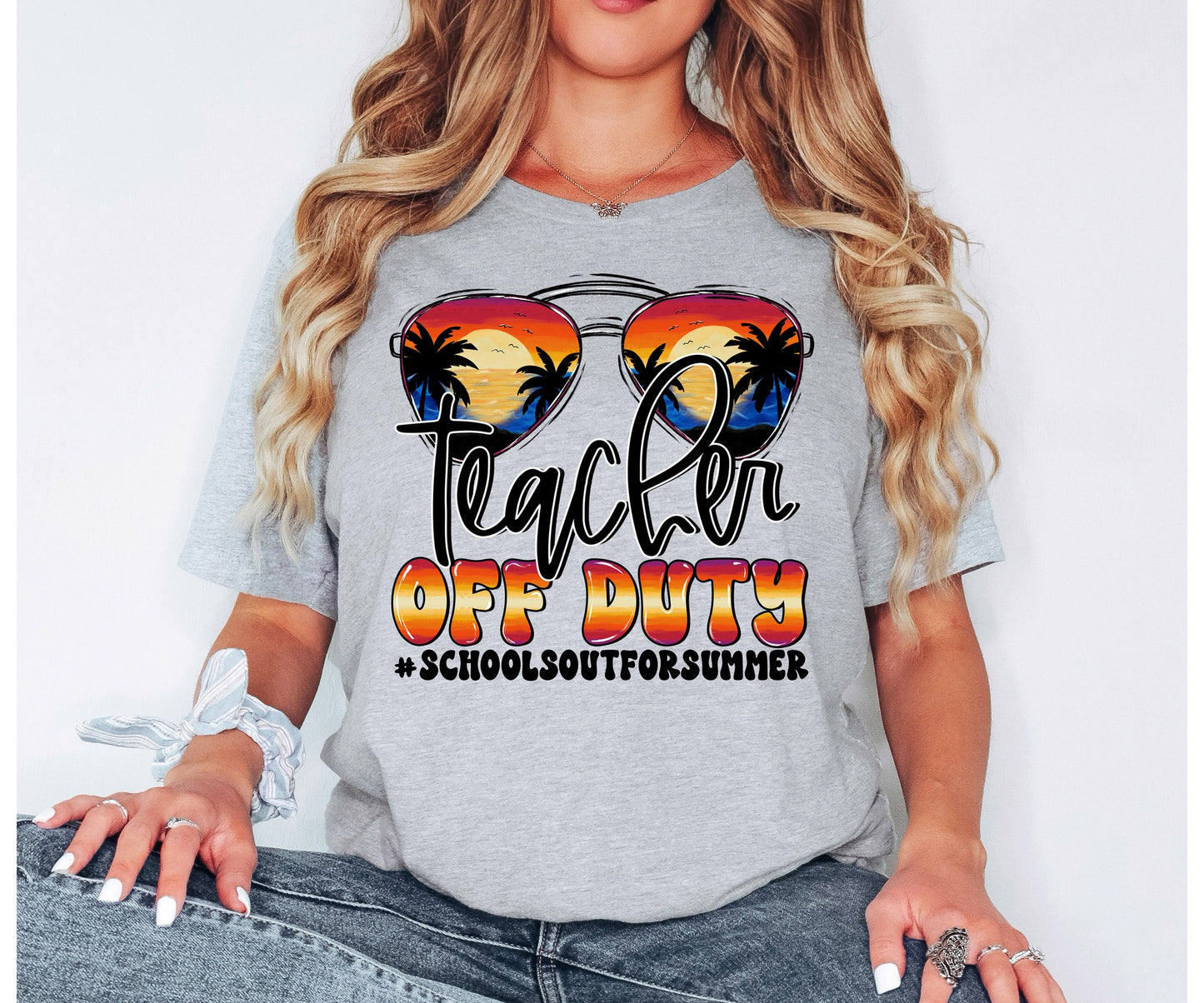 Teacher Off Duty Custom Tshirt