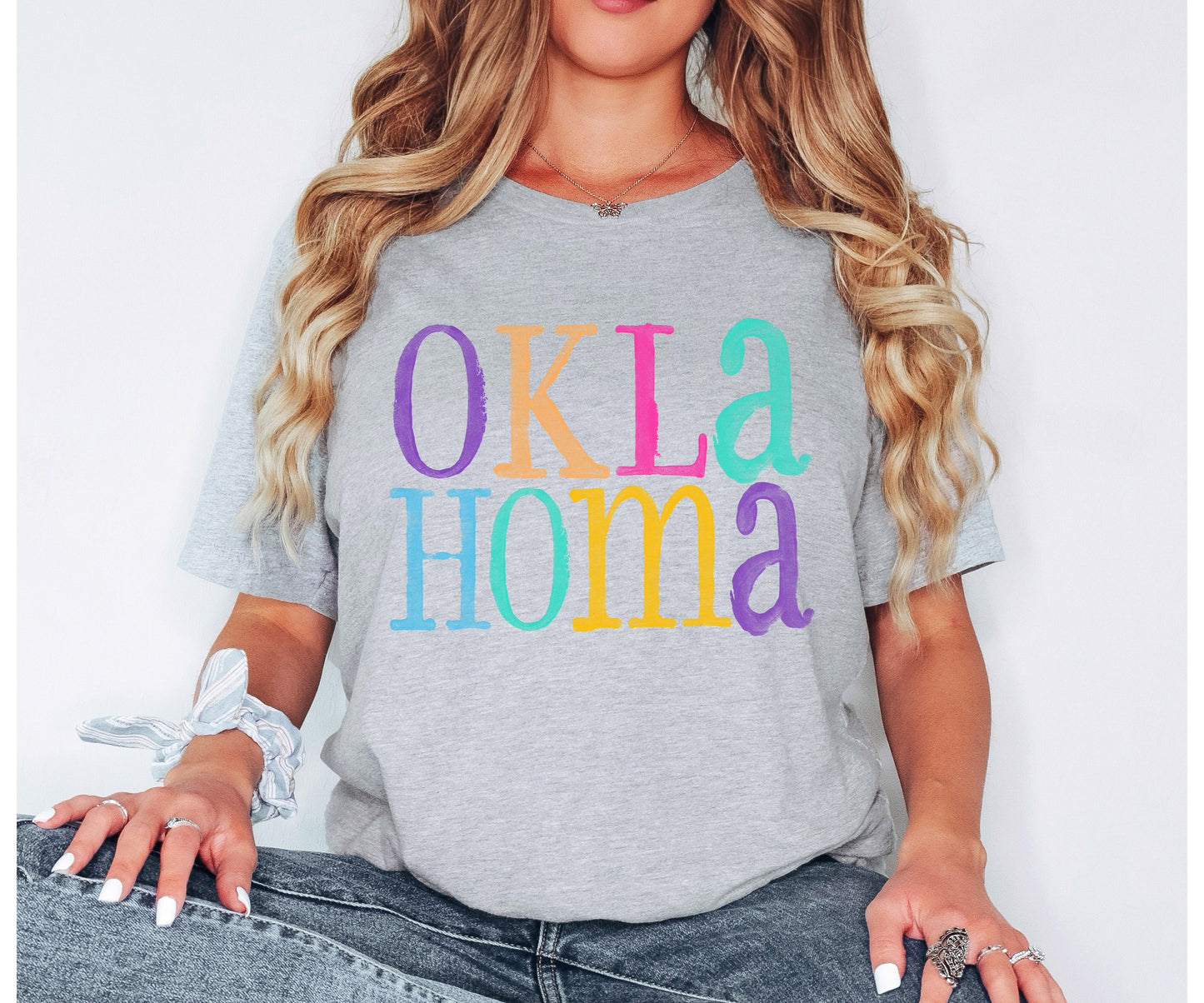 Colorful OKLAHOMA Custom Tshirt