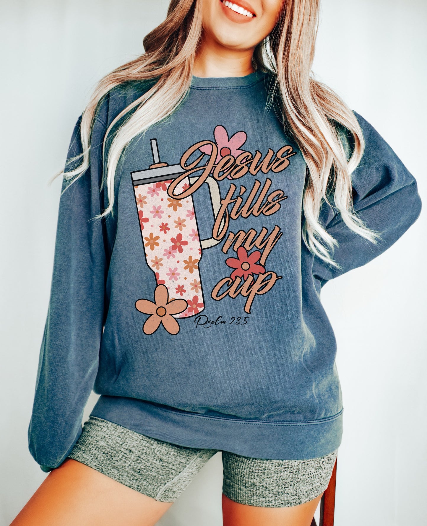 Jesus Fills My Cup Custom Tshirt