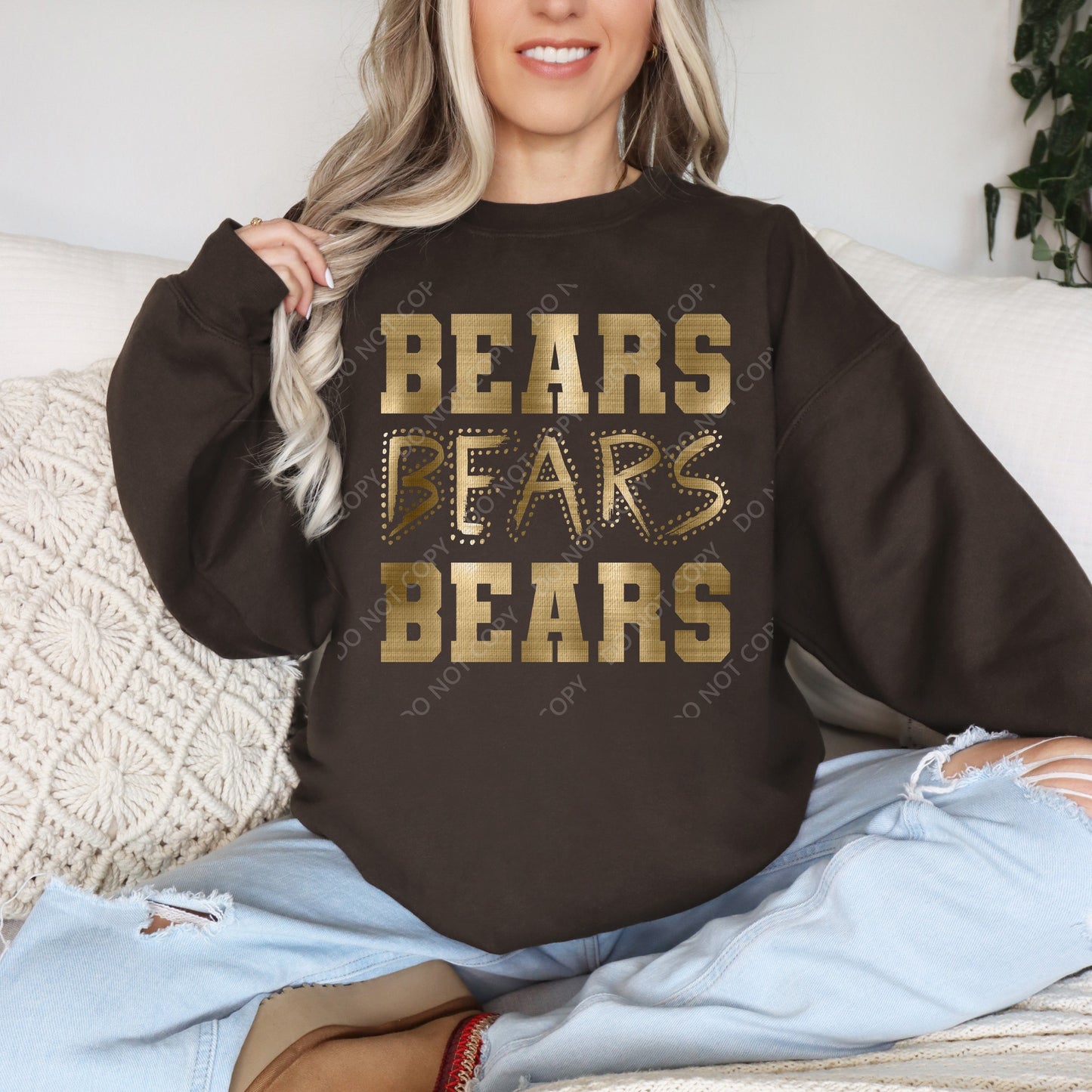 Gold BEARS Custom Tshirt