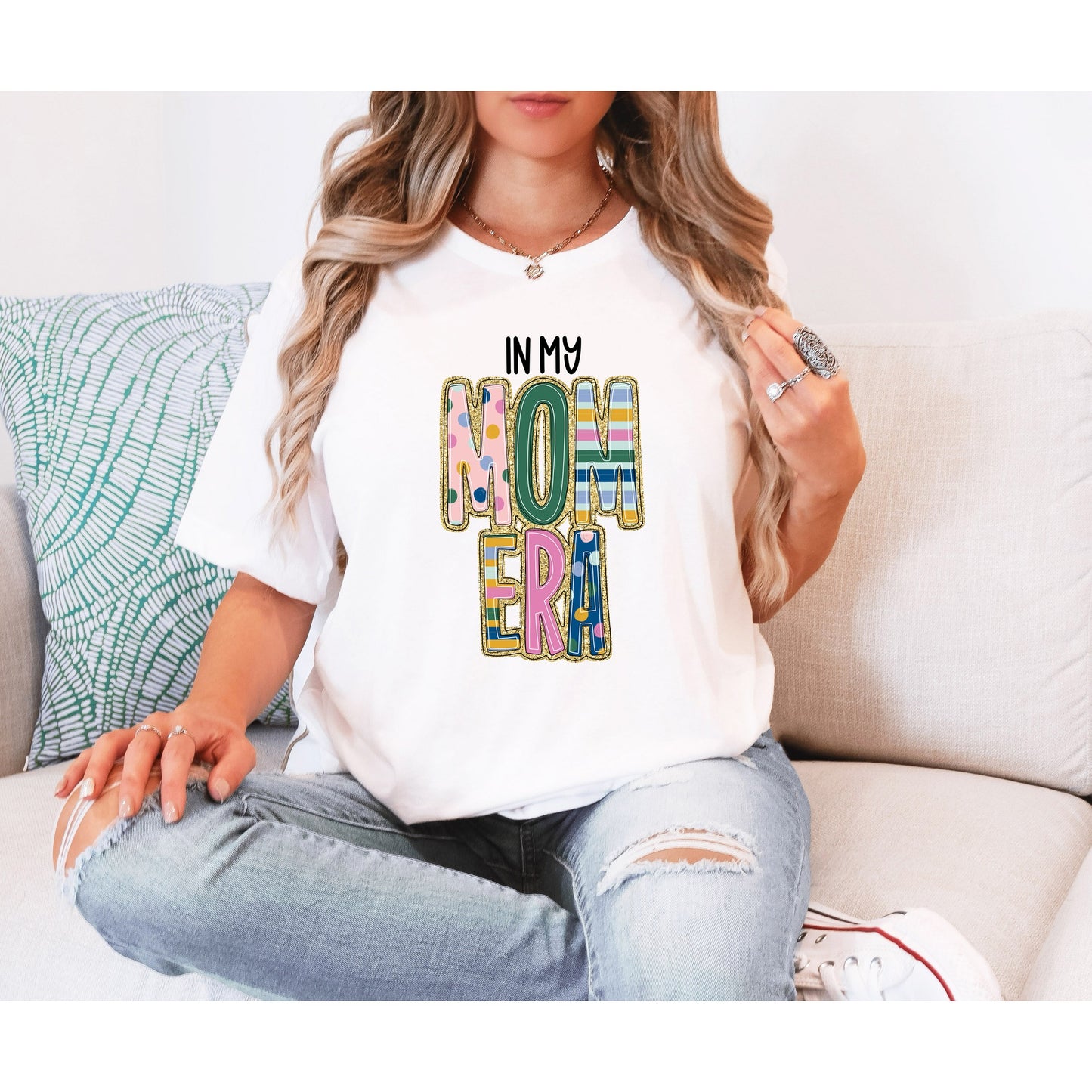 In My Mom Era Custom Tshirt