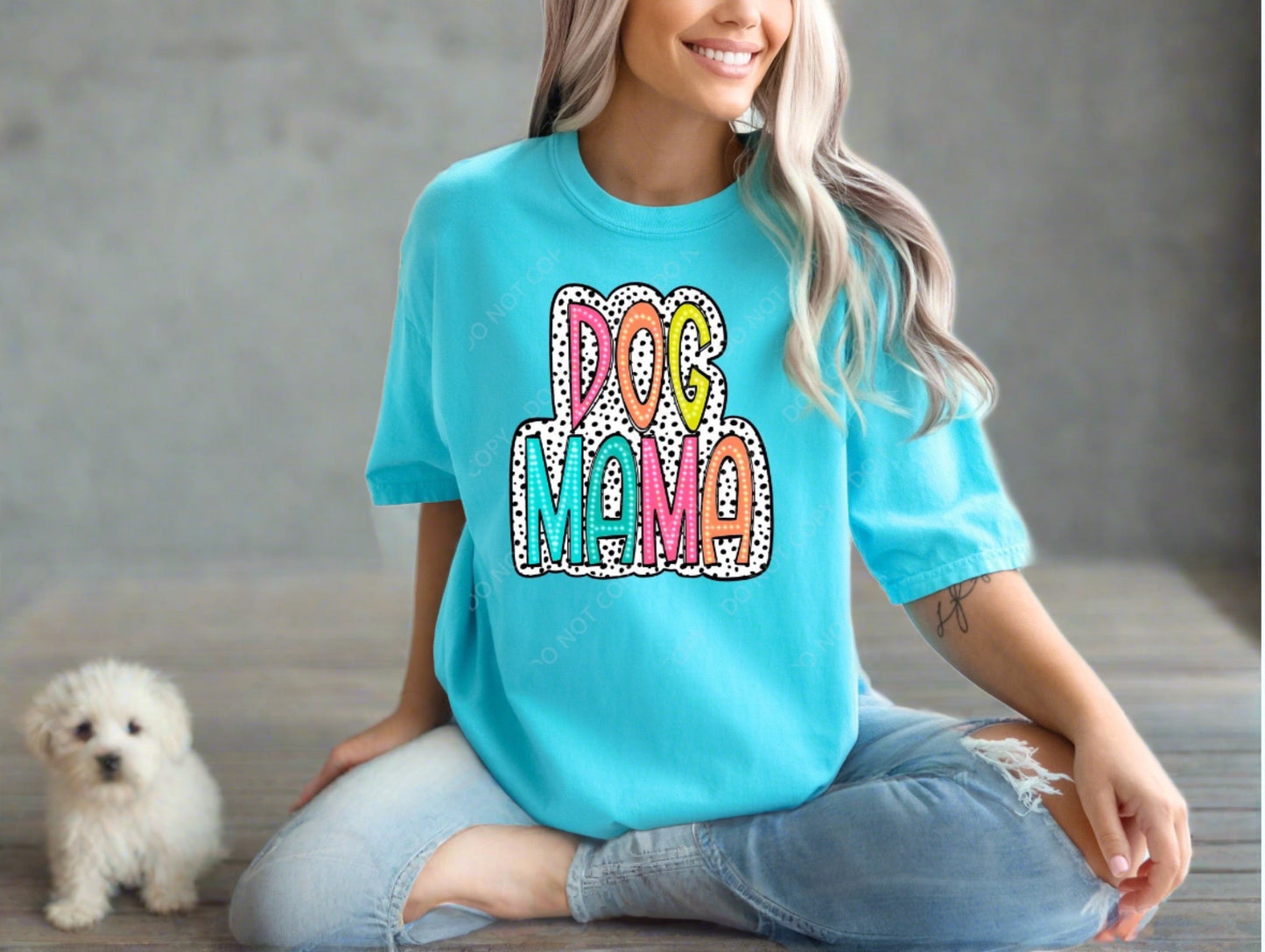 Dog Mama Custom Tshirt