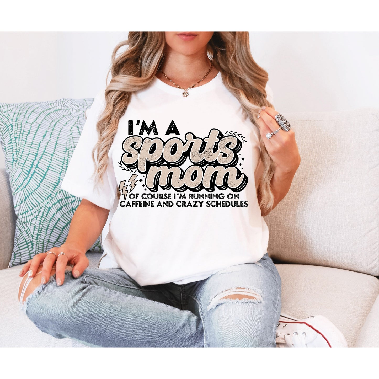 Sports Mom Custom Tshirt