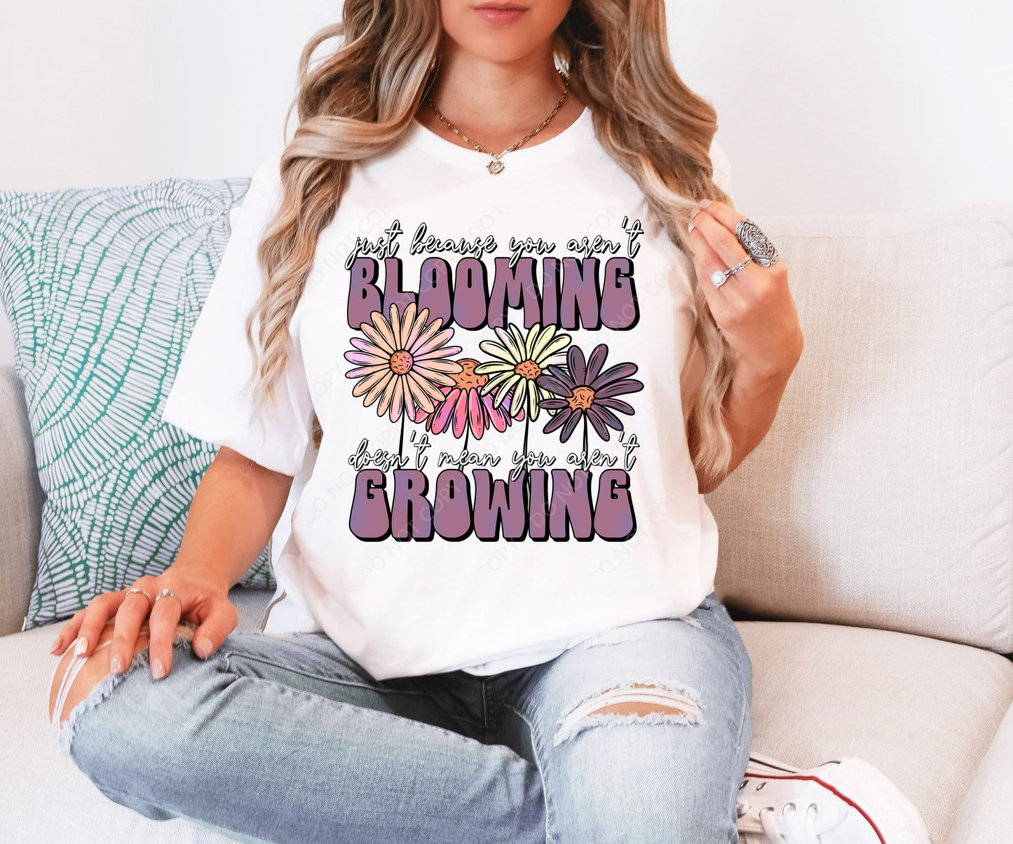 Just Because You Aren't Blooming Does Mean Custom Tshirt