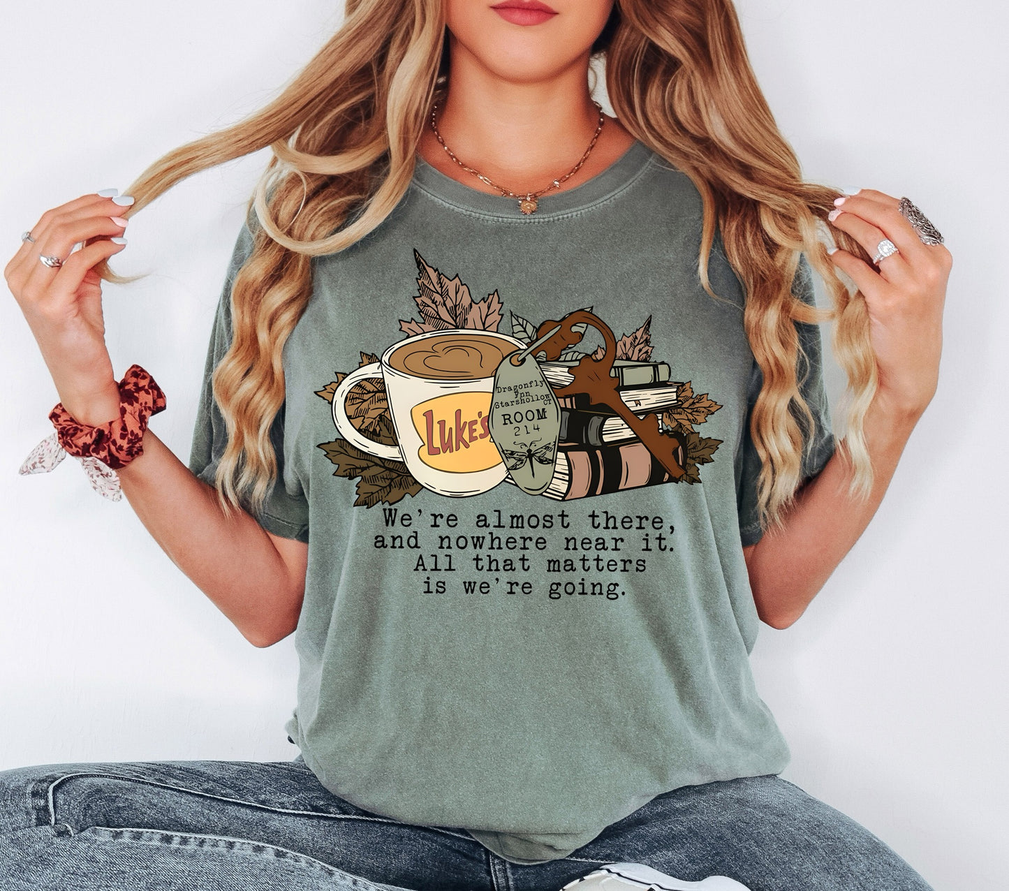 Gilmore Girls Lukes DragonFly INN Custom Tshirt