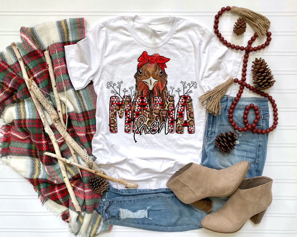 Mama hen T-shirt