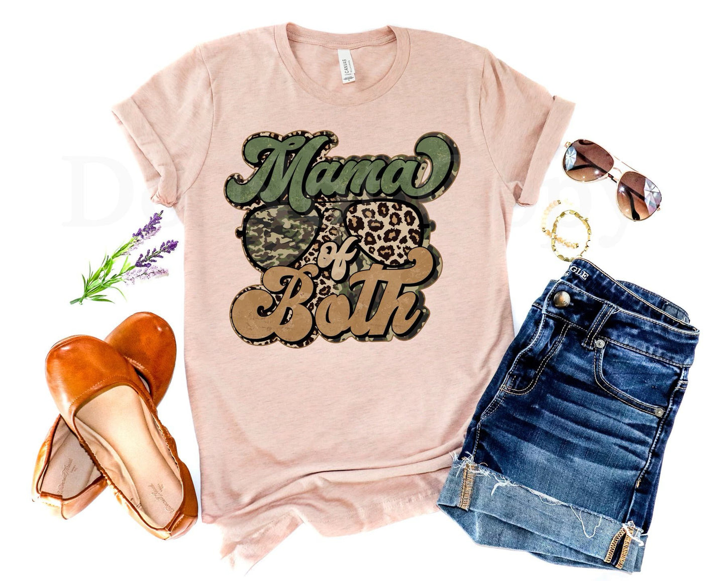 Mom of Both Custom Tshirt