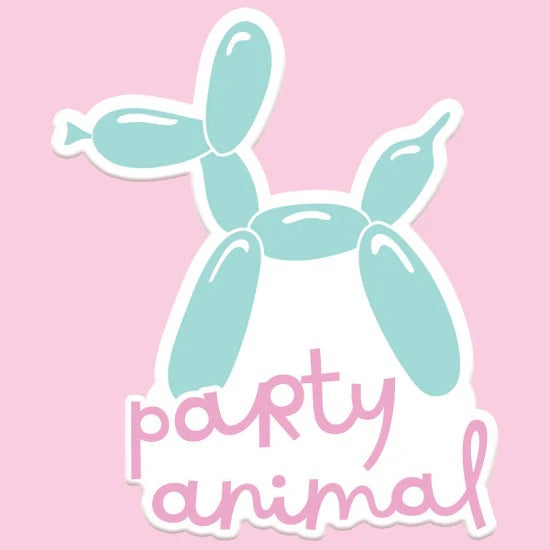 Party Animal Sticker Decal