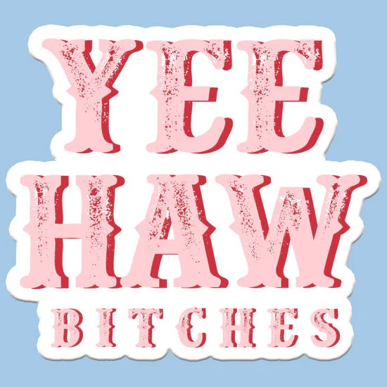 Yee Haw Sticker Decal