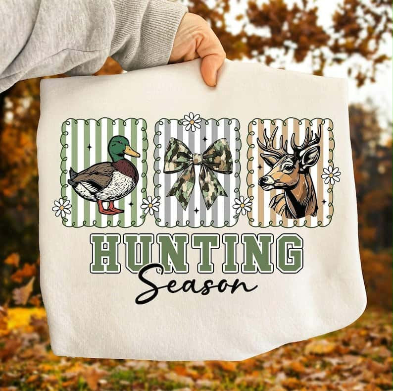 Hunting Season Floral Custom T-shirt