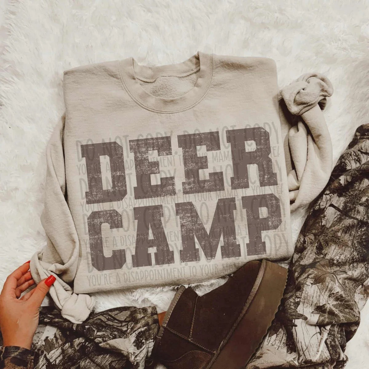 Deer Camp Custom T-shirt