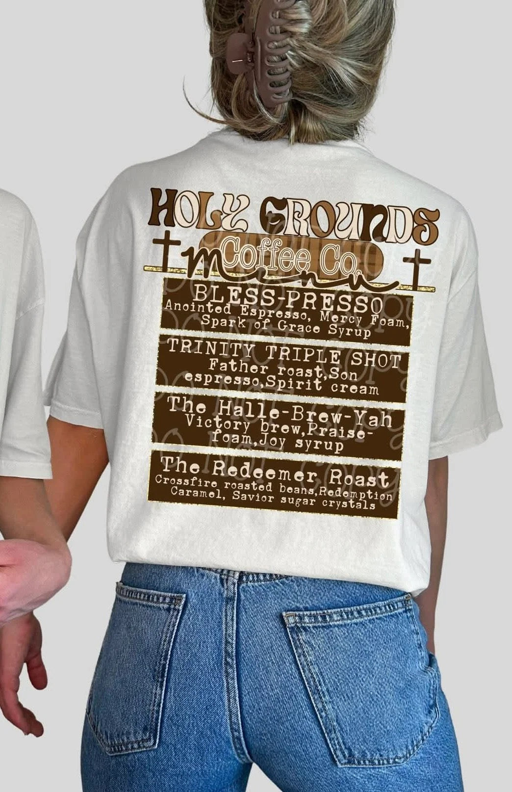 Holy Grounds Coffee Co Custom T-shirt